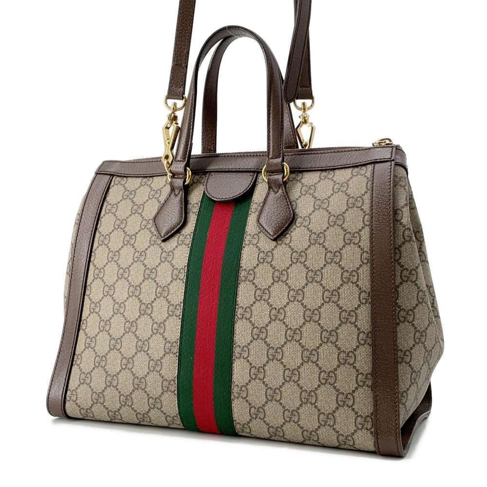 Gucci Bag Canvas Handbag Ophidia Shoulder GG Supreme Tote